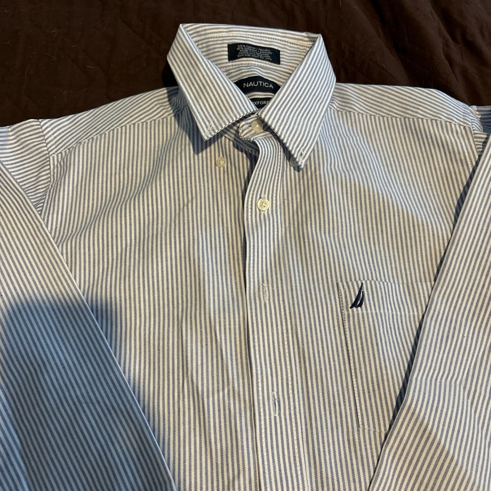 Nautical Oxford 16 Button Down Shirt
